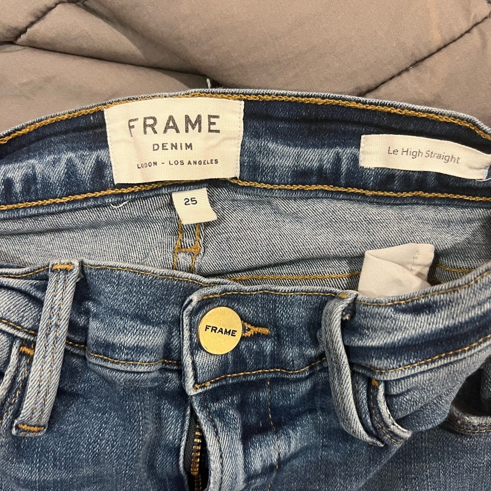 Frame Le High Straight 25